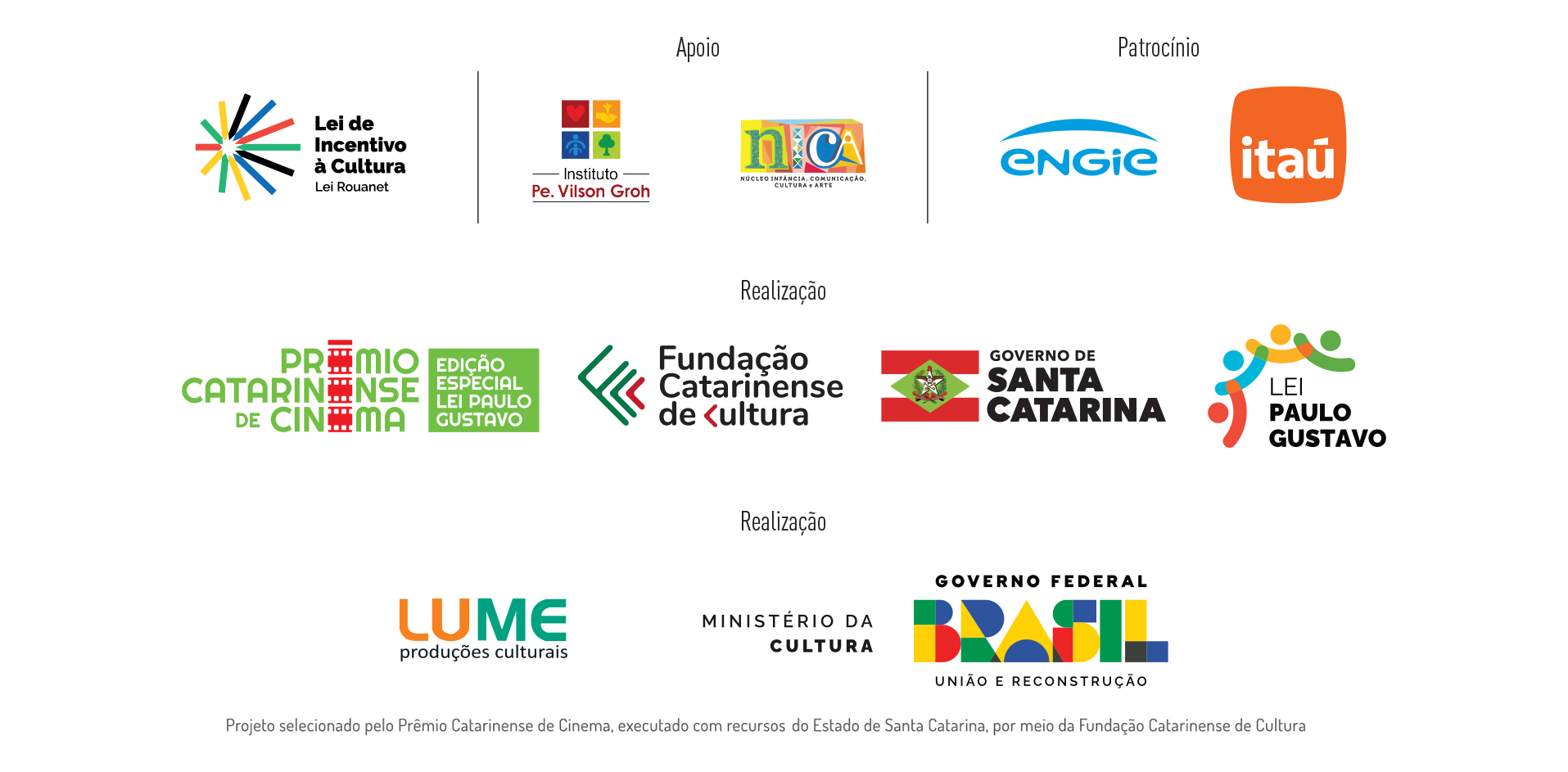 patrocinadores da Mostra